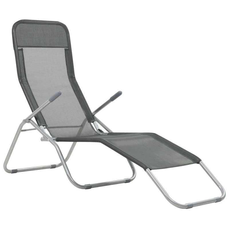 Mcmurray 142cm Long Reclining Single Chaise, Anthracite