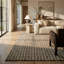 Tapis d'intérieur à motif géométrique brun / gris 7 pi x 10 pi (6 pi 7 po x 9 pi 6 po) Mojavi-356727773