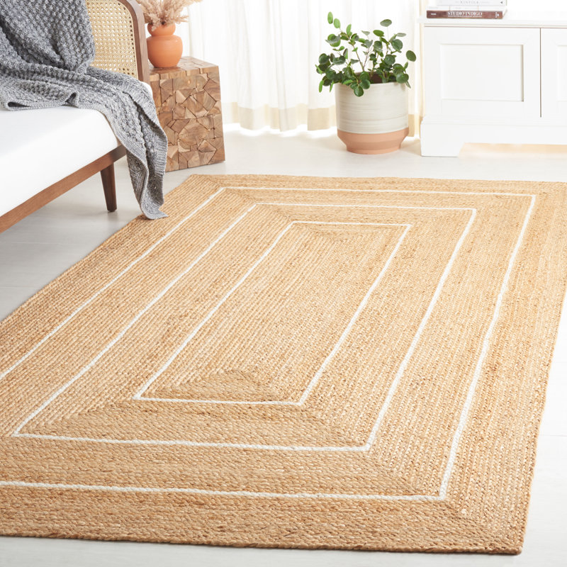 Tapis naturel / ivoire Natural Fibre 892, Rectangle de 5 pi x 8 pi