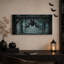 Art mural sur toile, chauve-souris noire-1771843277