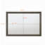 Miroir Jasper en chêne gris