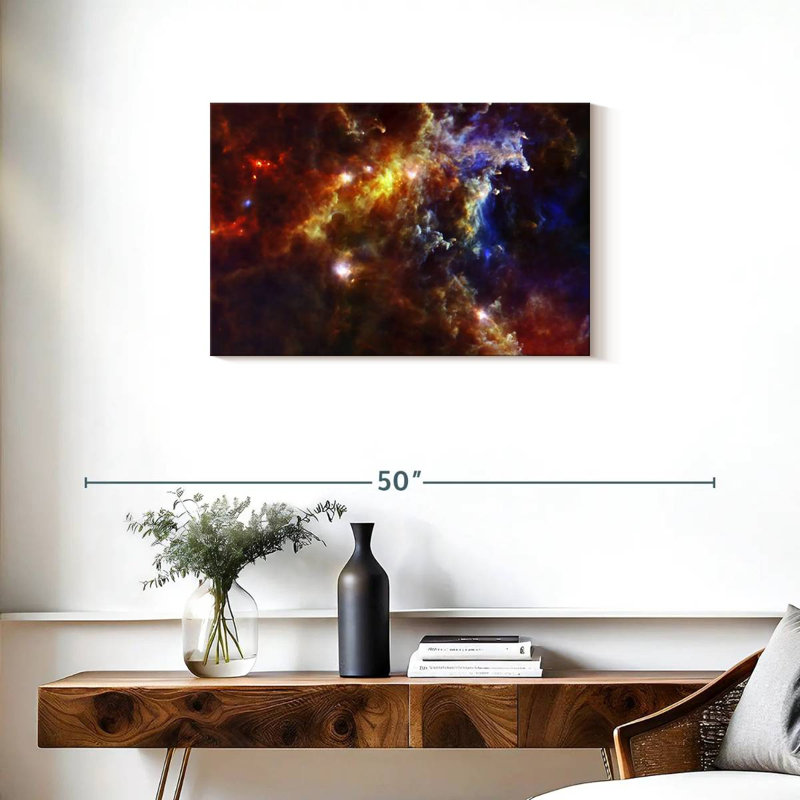 Oberle Rosette Nebula, 20" H x 30" W