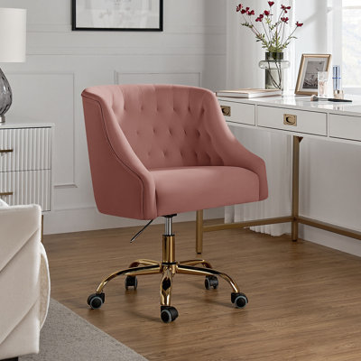 Concetta Velvet Hand-Curated Task Chair