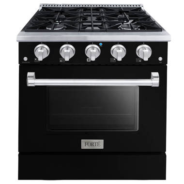 Viking 5 Series 30 in. 4.0 cu. ft. Convection Oven Freestanding Gas Range  with 4 Sealed Burners - Stainless Steel