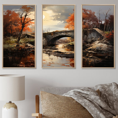 Ensemble de salon Bridges Sunrise I - Bridges Wall Art