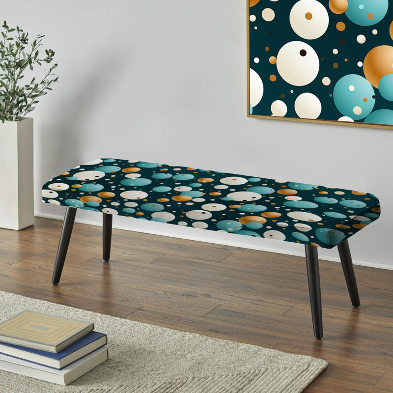 Banc rembourré à pois Classic Elegance Classic