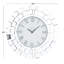 Horloge murale décorative en verre Mccoppin