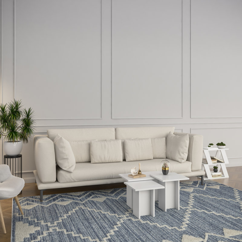 Teasley Coffee Table, White