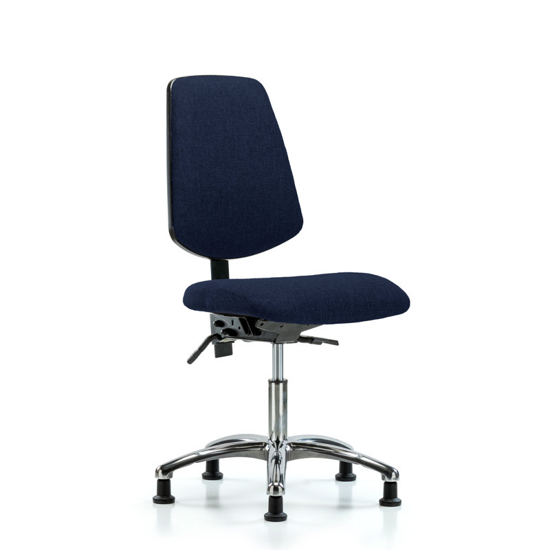 Chaise de travail Allegro, Patins, Bleu marine, Non inclus