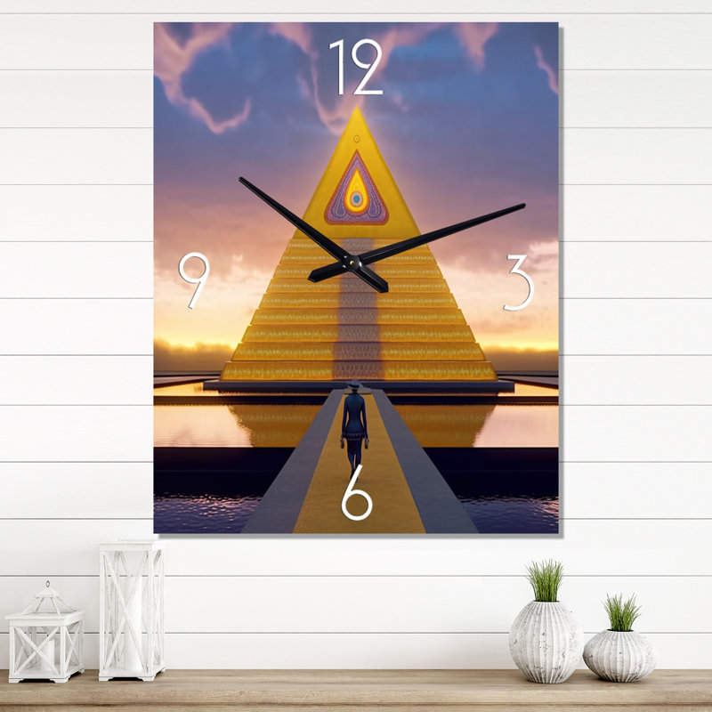 Horloge murale Pathway To The Mystery, H 40 po x l 30 po x P 1 po