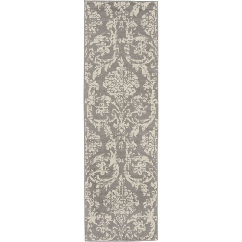 Yurig Abstract Indoor Rug, Runner 2' x 6'