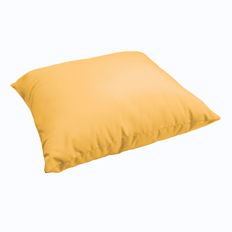 Housse de coussin d'extérieur carré Selene, Fresque jonquille
