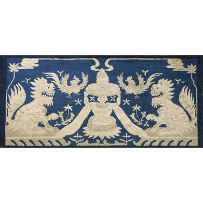 Antique Chinese - Peking China - Peking Knotted Rug