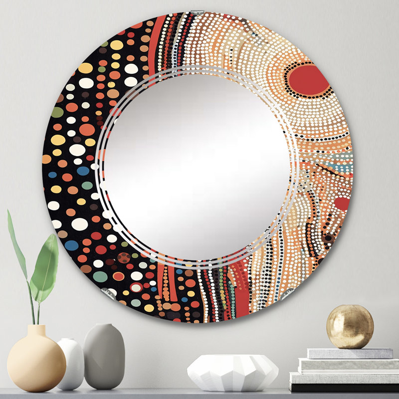 Miroir mural Bushley, 24 po x 24 po