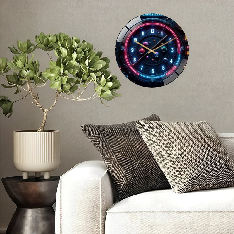 Horloge murale 12 po