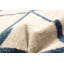 Tapis ivoire / bleu Denoila-620681780