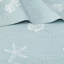 4 pièces de courtepointe en coton pour très grand / très grand. Étoile de mer brodée. . Prélavé. Nettoyage simple. Lavable à la machine. Literie côtière. Très grand. .-121394396-121394395