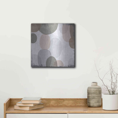Ivy Bronx «Pastel Drips II» par Michael Mullan, art mural en métal
