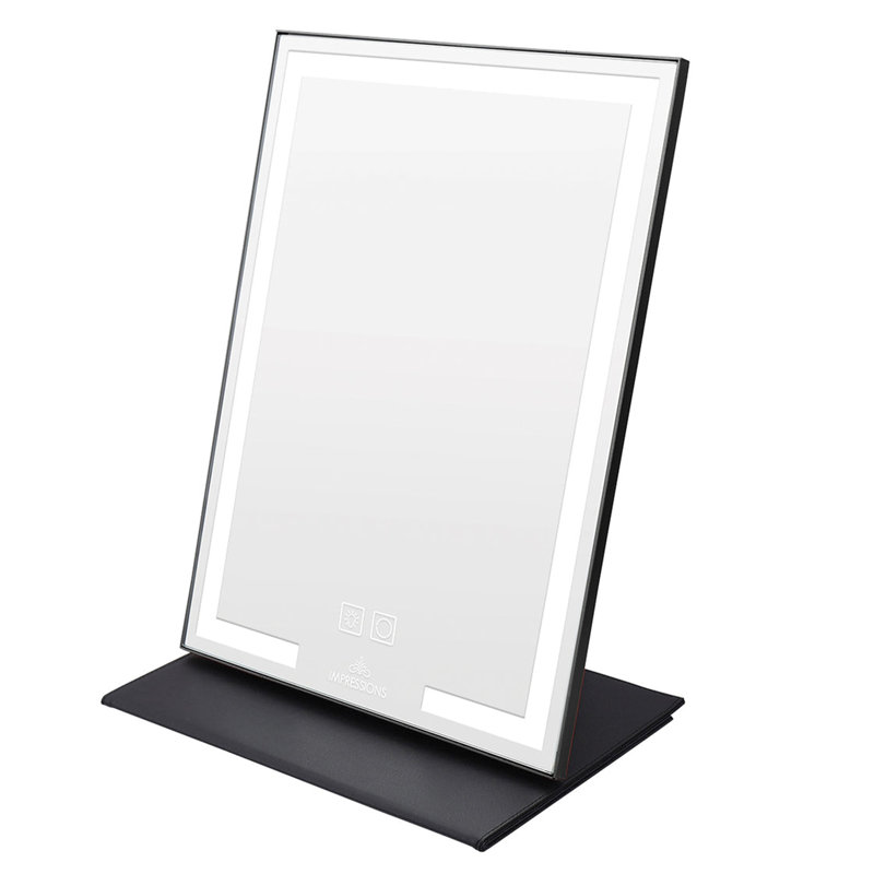 Gatze Rectangle Mirror, Black