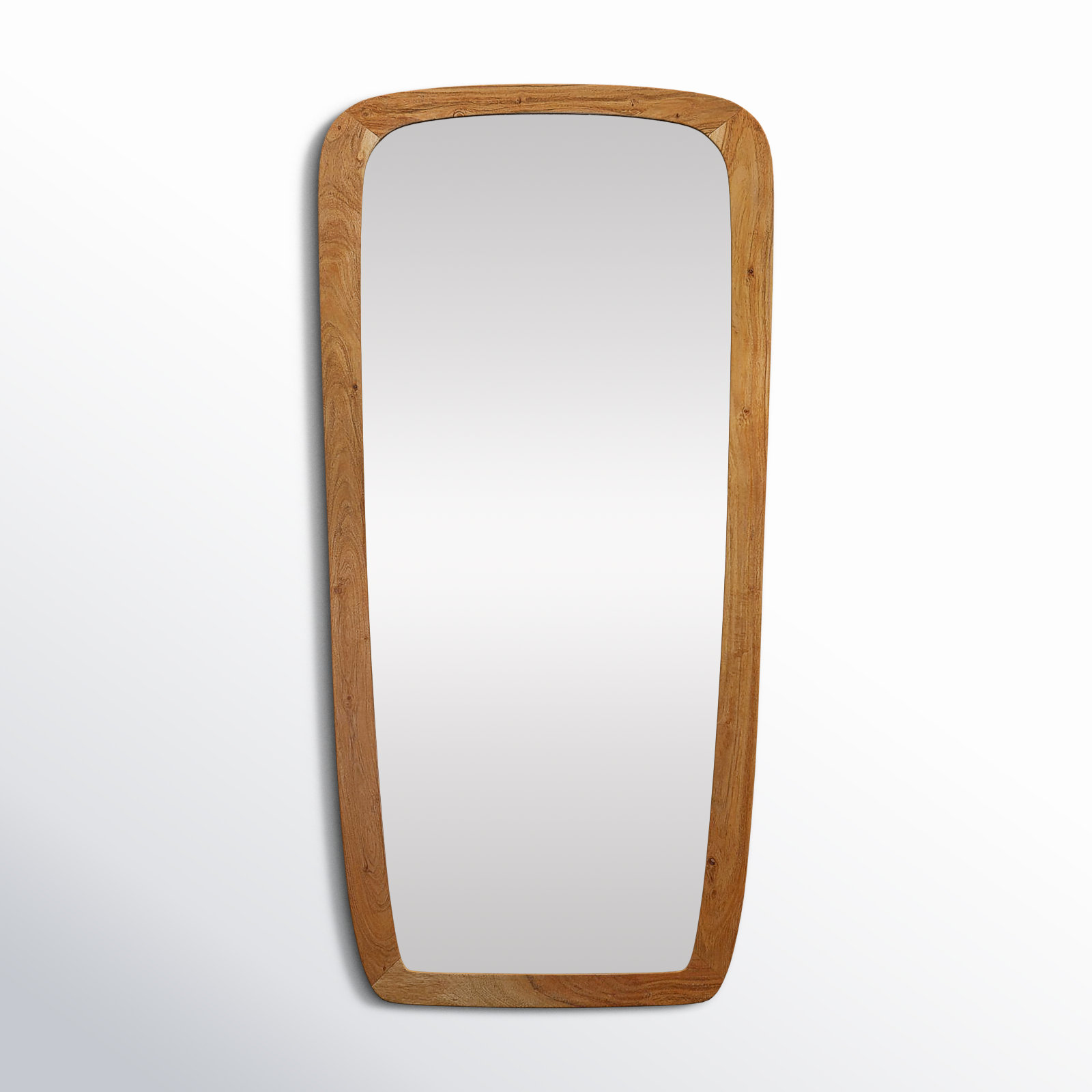 Adalaide Rectangle Mirror, Brown