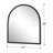 Anavaeh 35" H x 31" W Arched Solid Wood Vanity Mirror-337851662