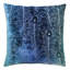 Peacock Feather Square Velvet Pillow Cover & Insert-92627695-92627691
