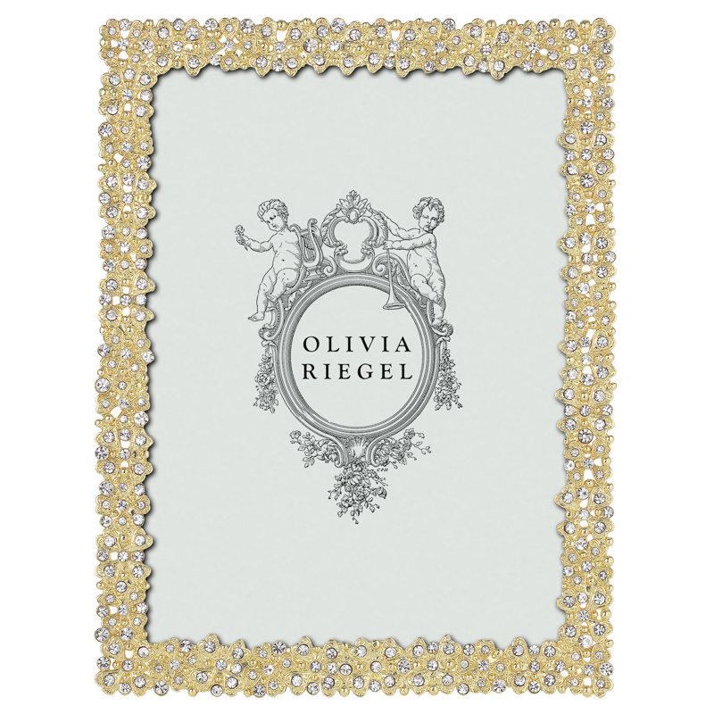 Evie Metal Picture Frame, 5" x 7", Gold