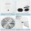 Comptoir distillateur 1,1 gallon 750W 110V blanc