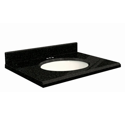 Dessus de salle de bain simple 37 po meuble-lavabo