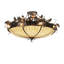 Acorn 8 - Light Semi Flush Mount