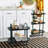 Main + Mesa Modern Plastic and Metal 3-Tier Trolley-1059249339-1059249316