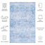 Tapis oriental mauve / bleu Ahlyvia-1197664990
