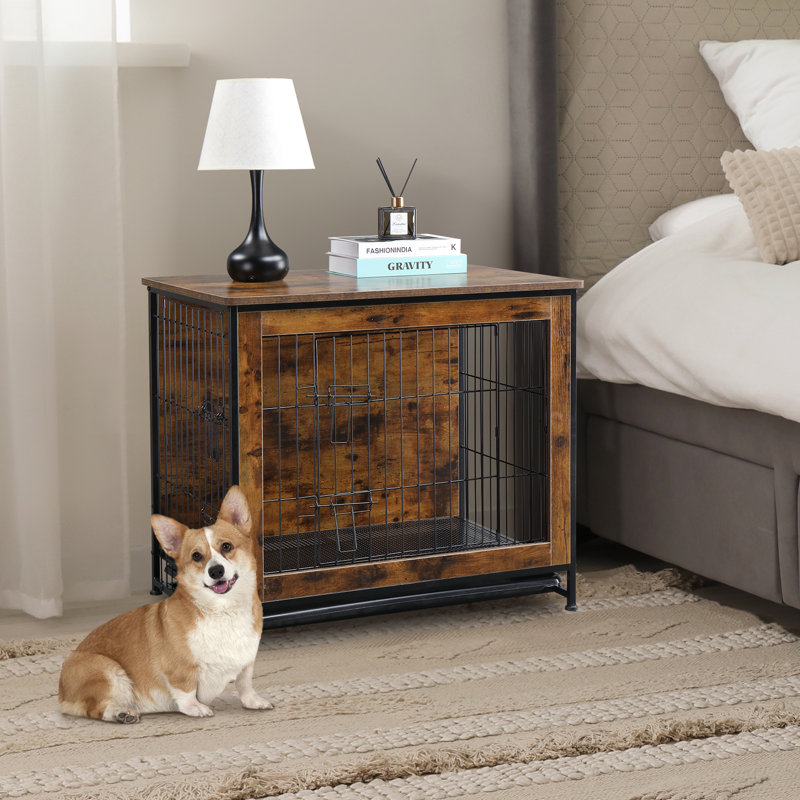 Table de bout en bois pour chien