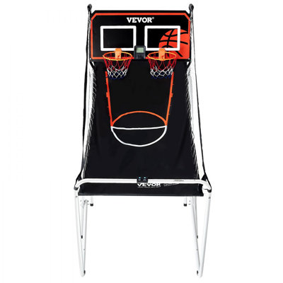 Foldable Basketball Arcade Game, 2 Player Indoor Basketball Game, Home Dual Shot Sport with 4 Balls, 8 Game Modes, LCD Electronic Scoreboard, and Infl -  Stellweilan Tessberg, TJZDLQQYXJ1IWPPWPV9@DAN