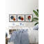 Sapphires And Rubies by Marmont Hill - 3 Piece Single Picture Frame Painting Set-429737075