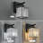 Modern Crystal Wall Sconce Set Of Two With E26 Socket, Easy Installation For Indoor Bathroom Vanity Lighting-1267629993