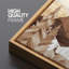 «Western Wood Effect Landscape Rustic Peaks Sunrise Over The Mountains», reproduction d'art sur toile-111176079-96074556