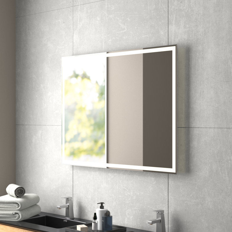 Miroir de salle de bain Abbotsford, 48 po x 36 po