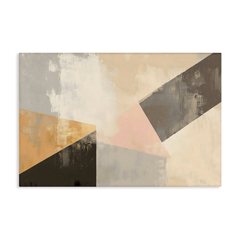 «Distinct Shapes Neutrals», conception de Franklyn Gregory, H 16 po x l 24 po