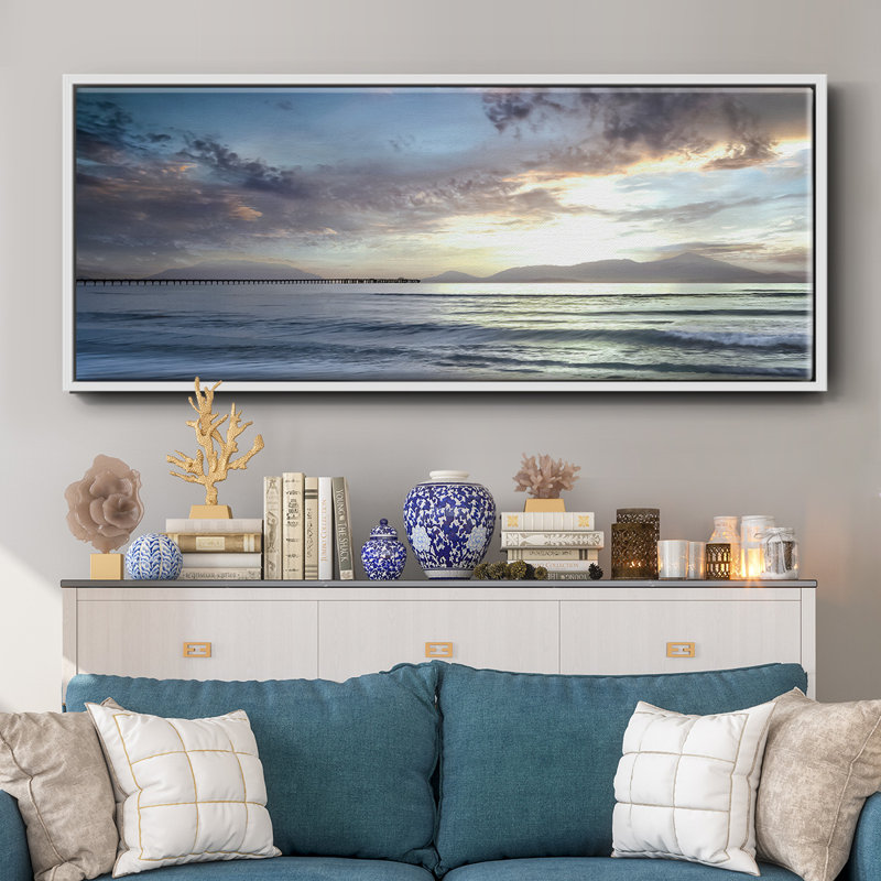 Island Calm- Framed Canvas