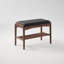 Banc à chaussures en noyer noir-130217895-130217894