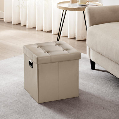15 Inches Ottoman With Storage