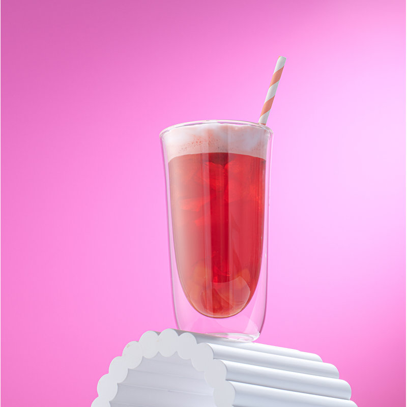 JoyJolt Spike Double Wall Glass,13.5oz.