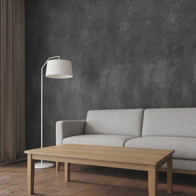 Varypaper Peel And Stick Wallpaper - Waterproof Removable Self-Adhesive Vinyl Wallpaper For Walls And Furniture, Industrial Concrete Design, Easy Installation