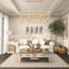 Euphony 8-Light Metal Caged Rectangular Linear Chandelier-1952441574
