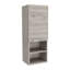 Light Grey 2-Shelf Bathroom Cabinet-489578200
