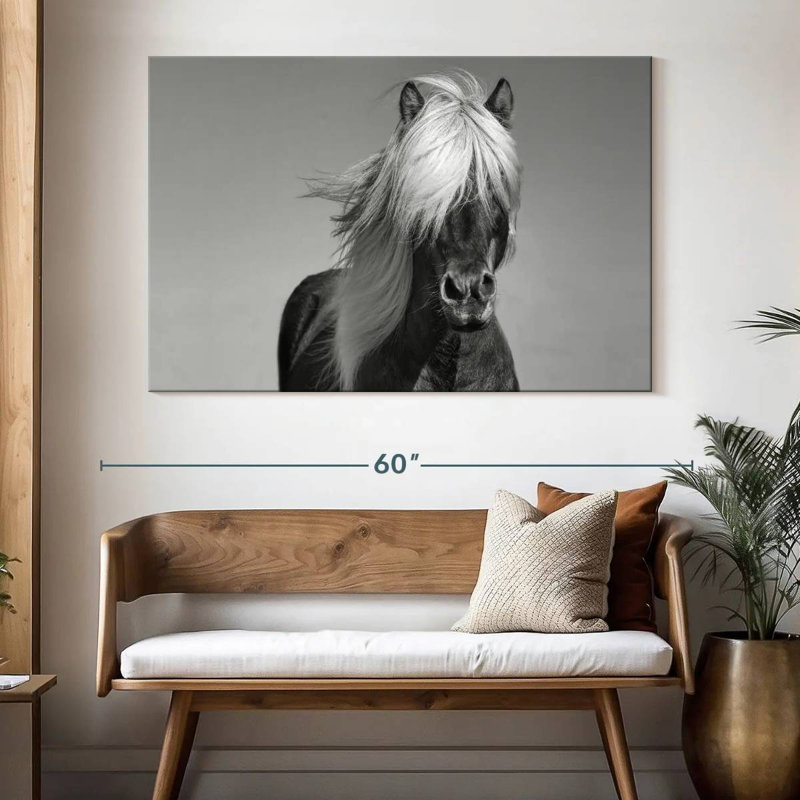 Brampt Pony, 34" H x 51" W