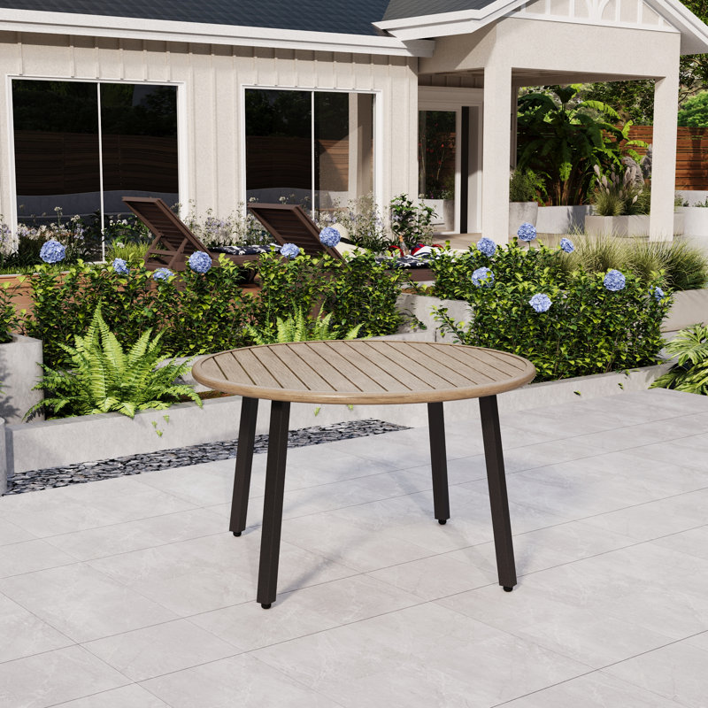 Table, 22" H x 36.6" W x 36.6" D