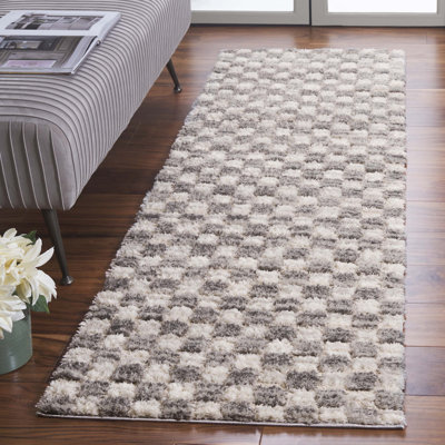 Tapis ivoire / gris Seattle