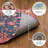 Gracie Oaks Washable Rug Bundle - 2 Piece Set - Buffalo Plaid Black (3' x 5' & 5' x 7')